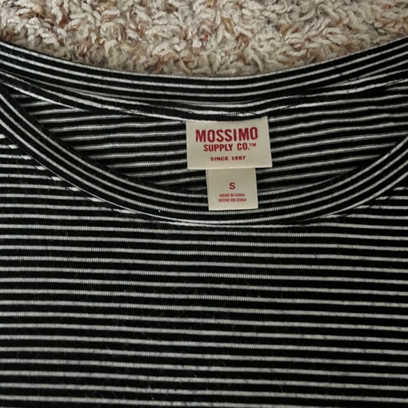 Black and White Stripped Target Summer Dress - Picture 3 of 3